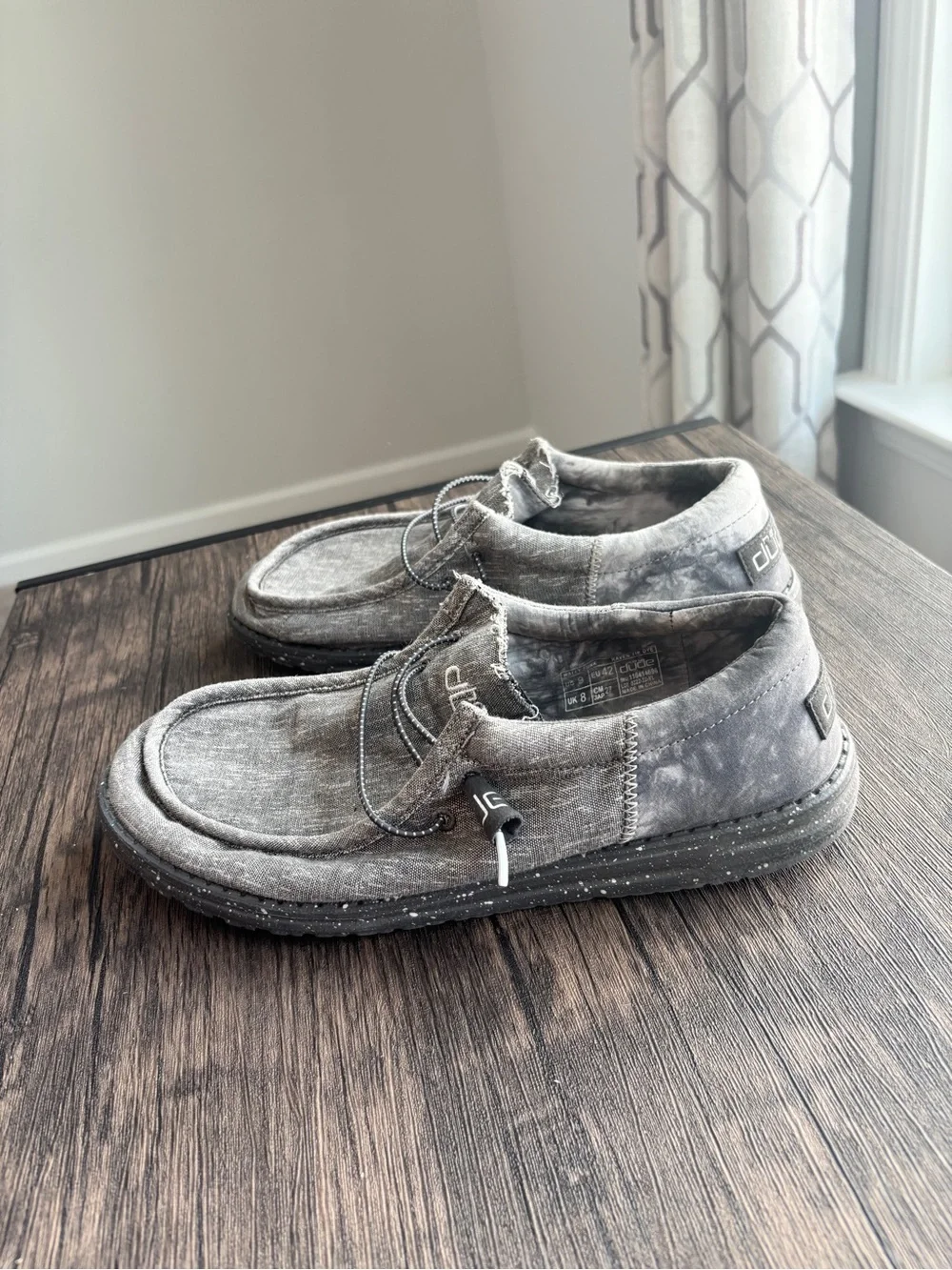 Hey Dude Wally Funk Raven Tie Dye Men’s Shoes